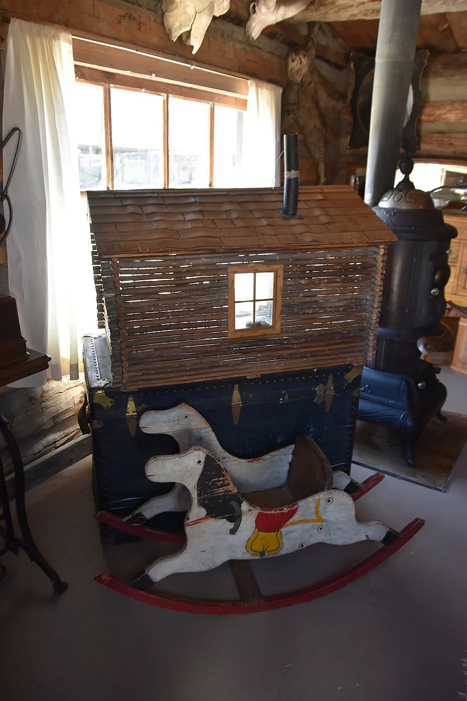 Antique rocking horses give a glimpse of childhood before iPads
