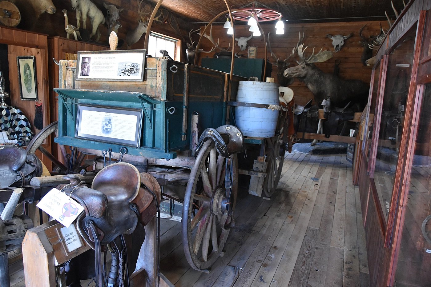 Inside the Burlington Store historic general store