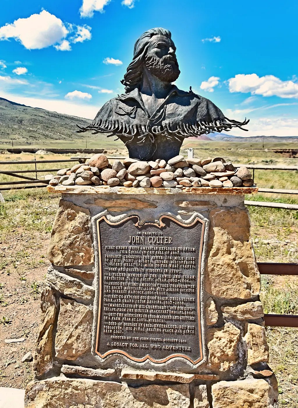 John Colter Mountain Man Memorial