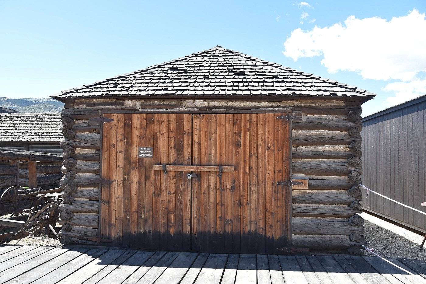 Mayors Cabin authentic Old West experience