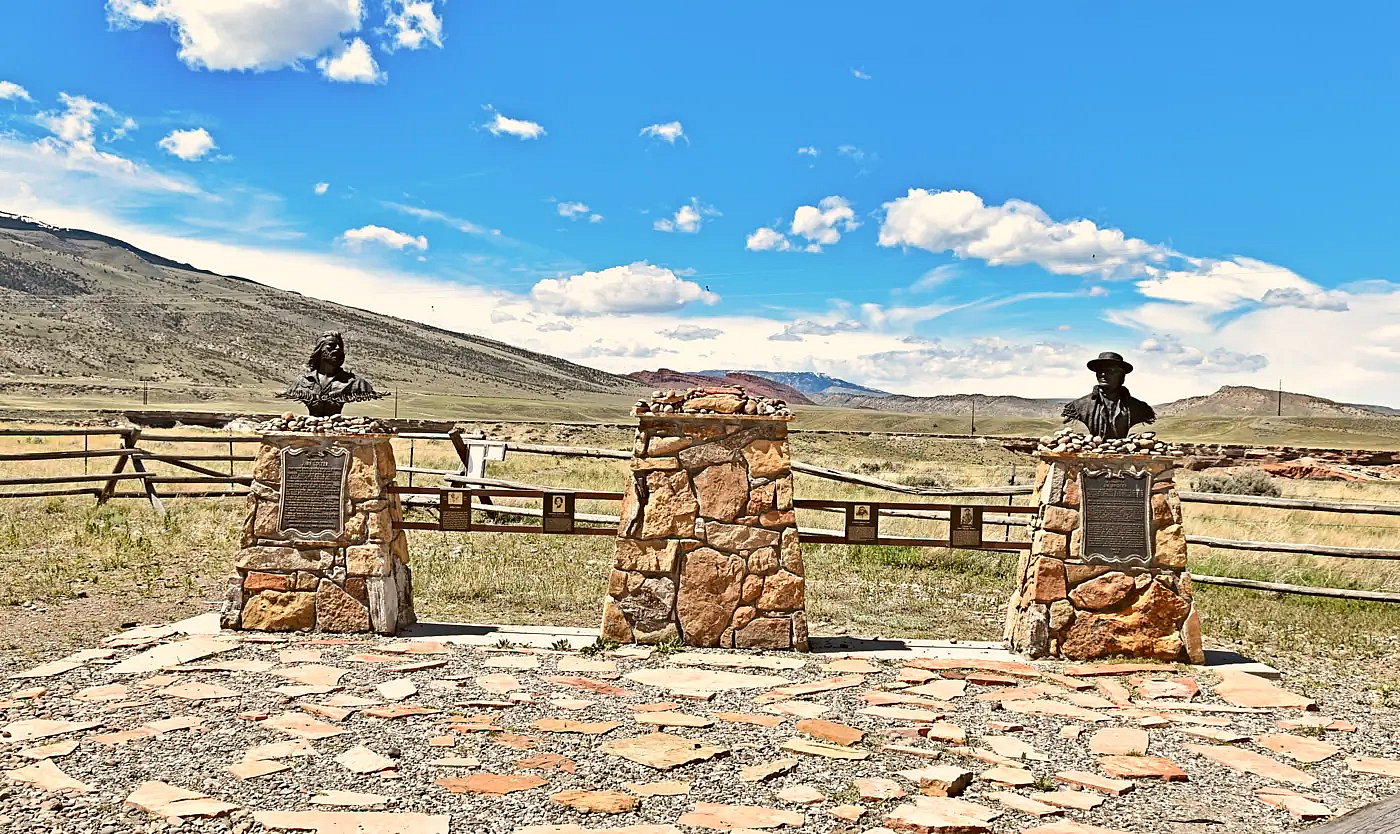 Mountain Man Memorial at Old Trail Town