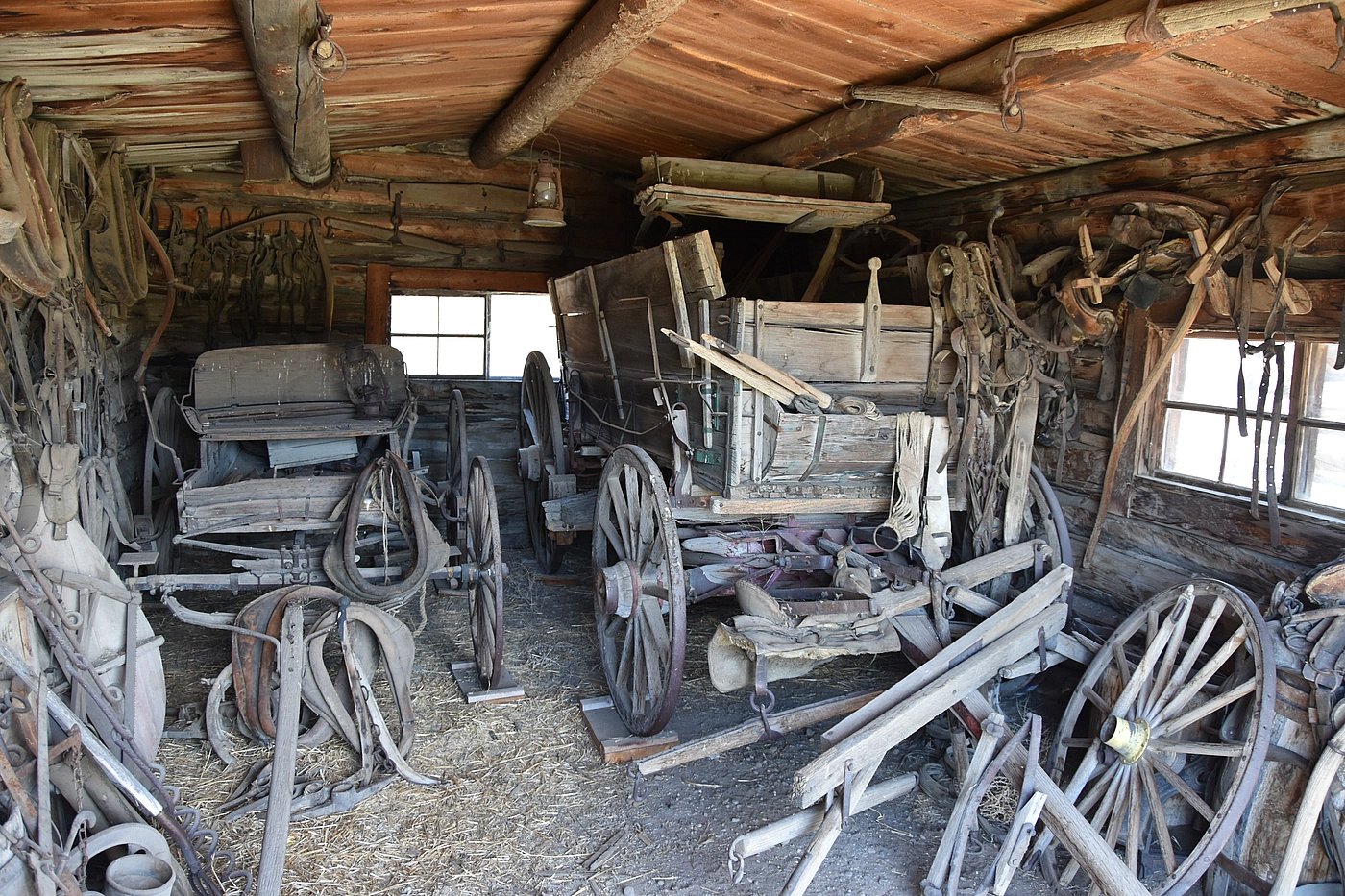 Inside the sunshine basin blacksmith shop