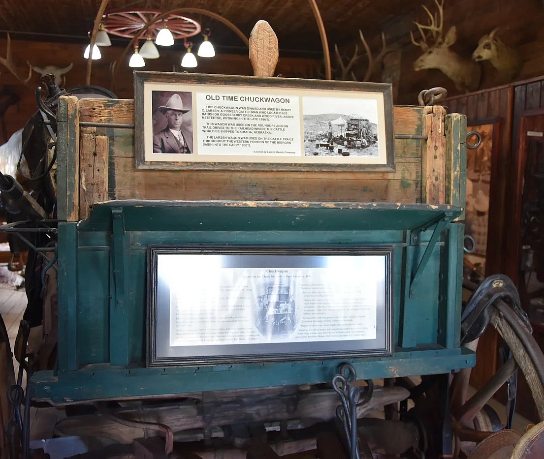 Old Time Chuckwagon at the Burlington Store
