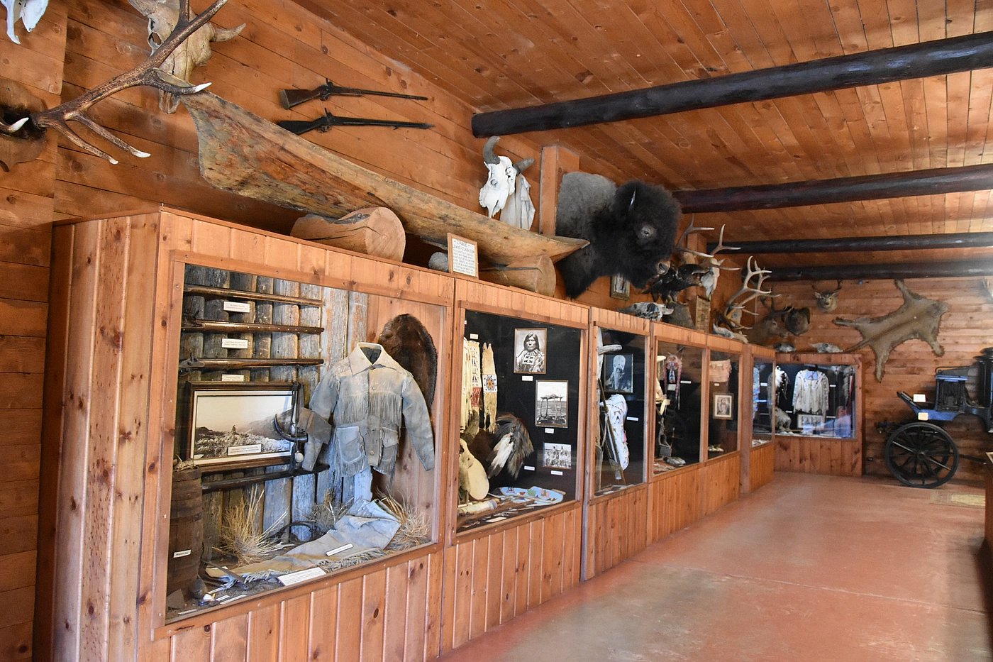 Overview of the Museum of the Old West at Old Trail Town