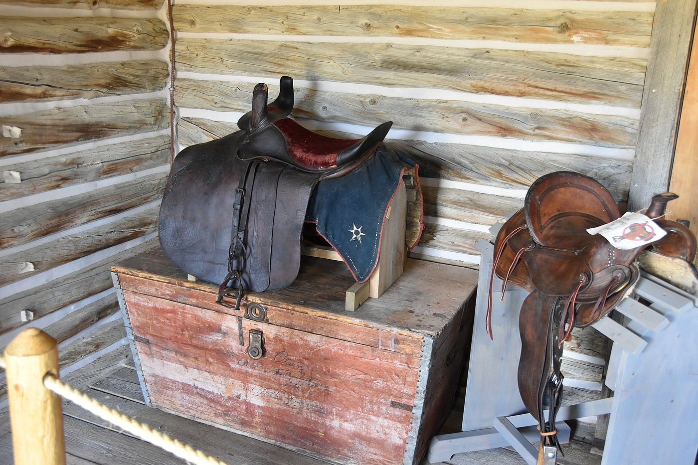 Period-specific saddle from the 1800s
