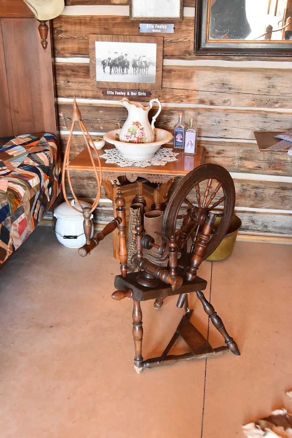 Spindle from the McNally cabin