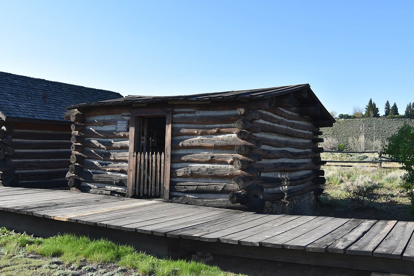 The Morrison Cabin in Cody WY exterior