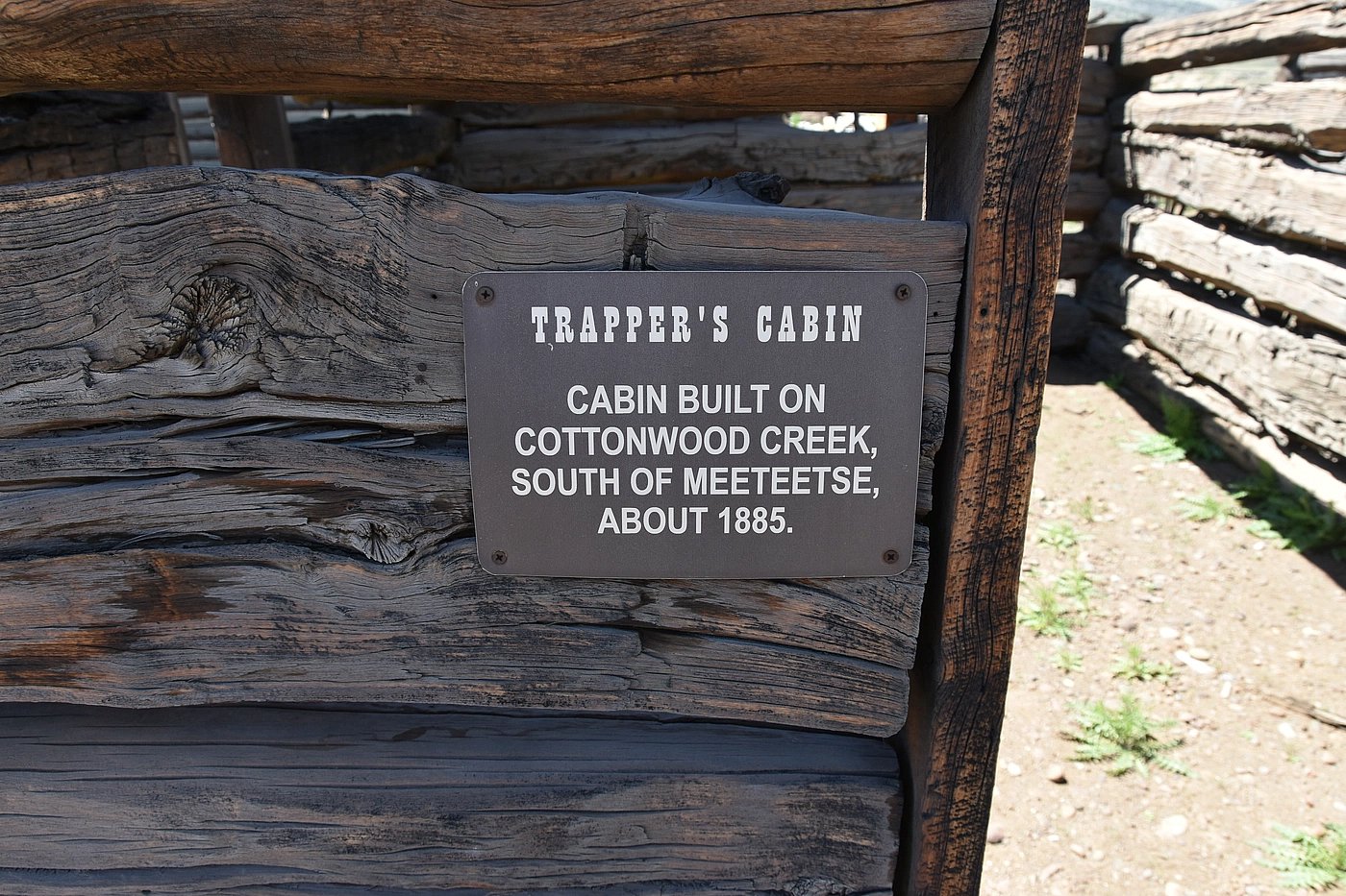 Top attraction in Cody museum label