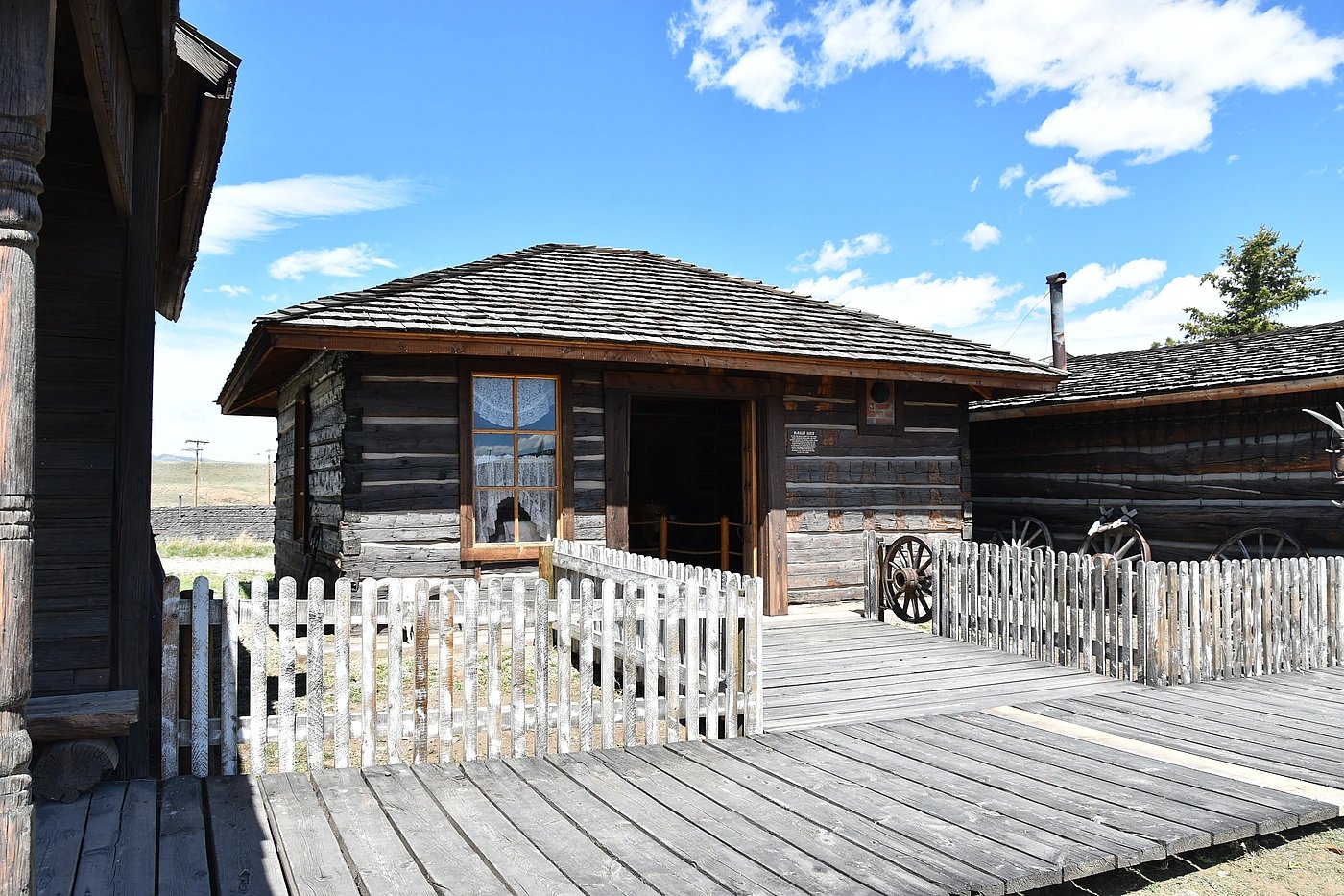 Visit a real cabin from the 1800s - a must-see