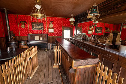 A photo of the saloon Butch Cassidy frequented